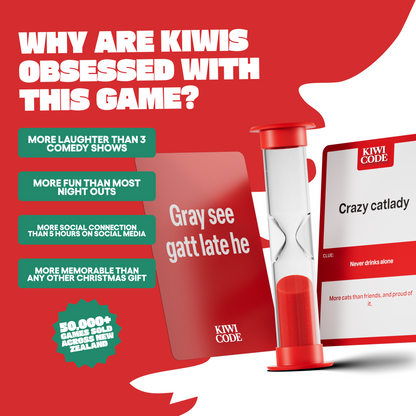 4 X Kiwi Code, -50% Boxing Day Sale, Almost Sold Out!