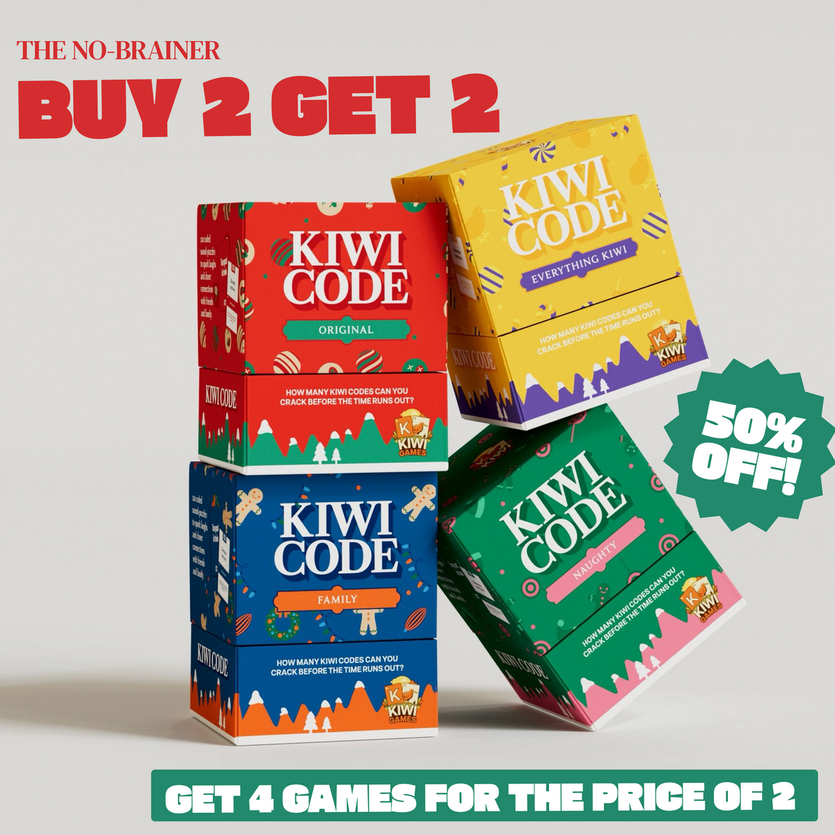 4-Pack Kiwi Code® – Buy 2 Get 2 FREE (Save $79.90)