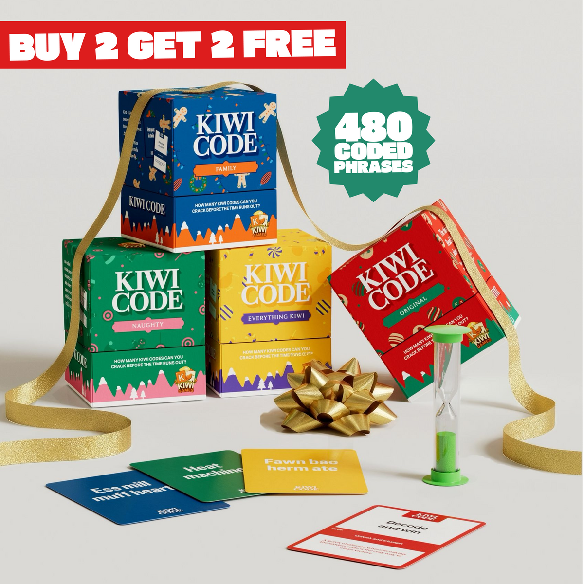 4-Pack Kiwi Code® – Buy 2 Get 2 FREE (Save $79.90)
