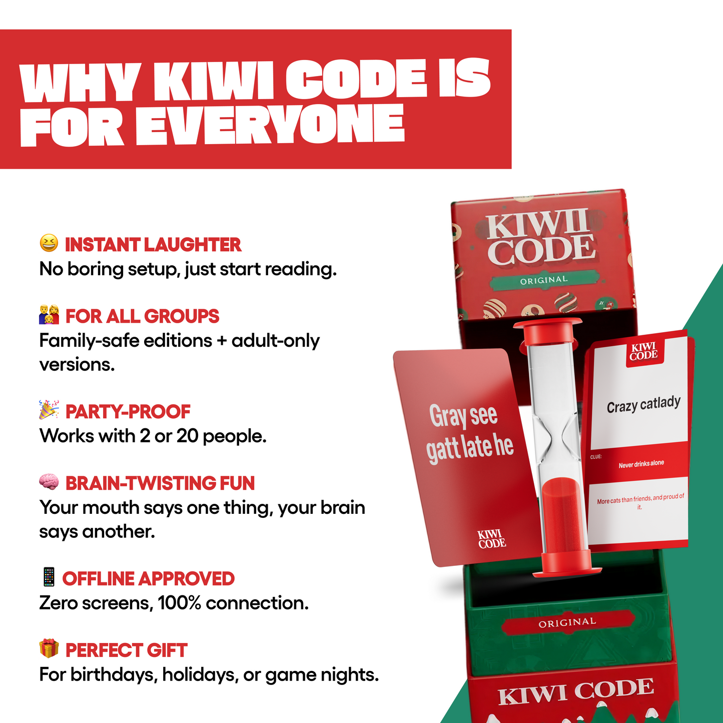 4 X Kiwi Code, -50% Boxing Day Sale, Almost Sold Out!